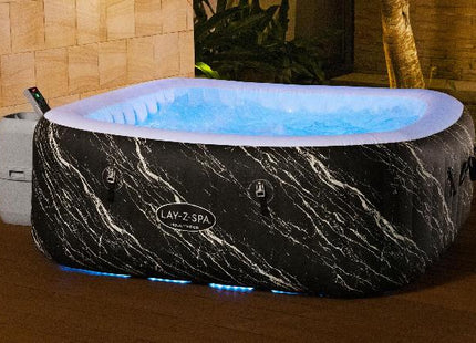 Lay-Z-Spa Hollywood Luxe airjet 6 zwart marble