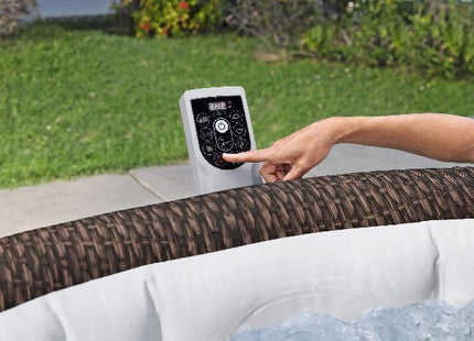 Lay-Z-Spa Bali smart airjet 7 bruin rotan