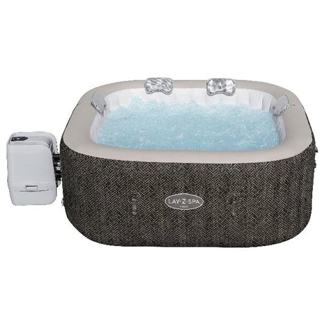 Lay-Z-Spa Cabo smart hydrojet 6 bruin rotan