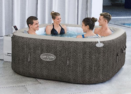 Lay-Z-Spa Cabo smart hydrojet 6 bruin rotan