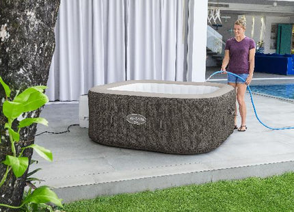 Lay-Z-Spa Cabo smart hydrojet 6 bruin rotan