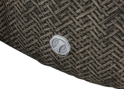 Lay-Z-Spa Cabo smart hydrojet 6 bruin rotan