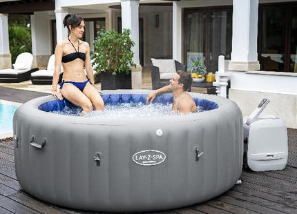 Lay-Z-Spa Santorini hydrojet pro 7 grijs