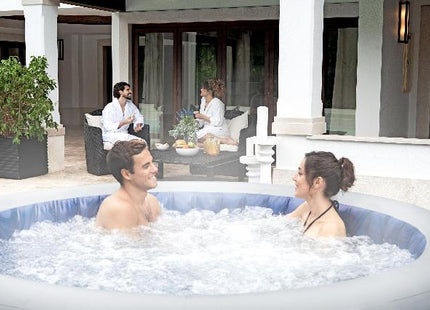 Lay-Z-Spa Santorini hydrojet pro 7 grijs