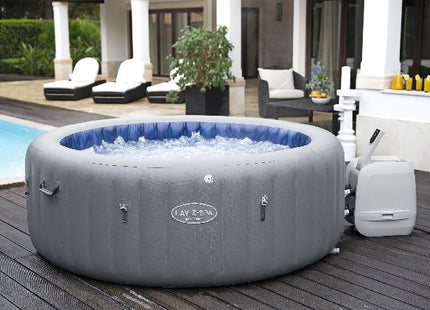 Lay-Z-Spa Santorini hydrojet pro 7 grijs