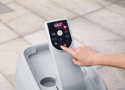 Lay-Z-Spa Santorini hydrojet pro 7 grijs