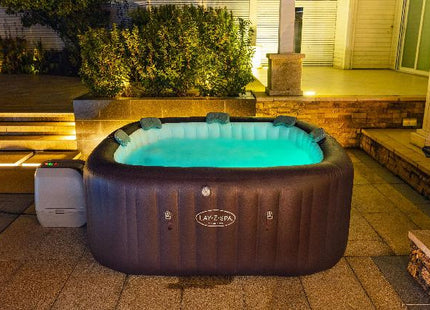 Lay-Z-Spa Maldives hydrojet pro 7 bordeaux