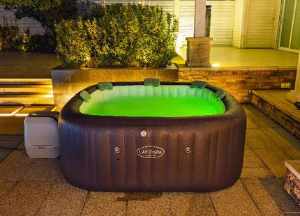 Lay-Z-Spa Maldives hydrojet pro 7 bordeaux