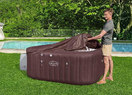 Lay-Z-Spa Maldives hydrojet pro 7 bordeaux