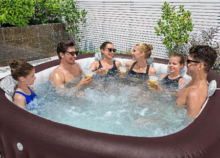 Lay-Z-Spa Maldives hydrojet pro 7 bordeaux