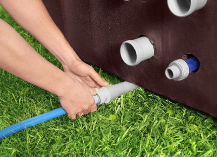 Lay-Z-Spa Maldives hydrojet pro 7 bordeaux