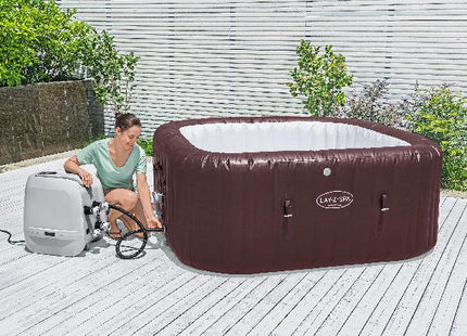 Lay-Z-Spa Maldives hydrojet pro 7 bordeaux