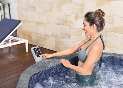 Lay-Z-Spa Carrara airjet 6 grijs steen