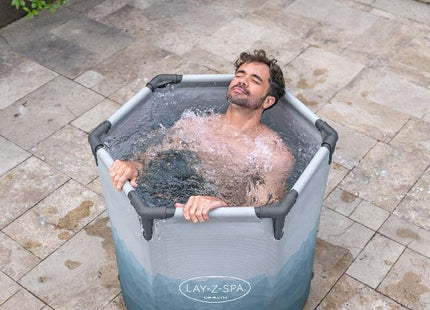 Lay-Z-spa ijsbad frame glacial dip pod rond 90