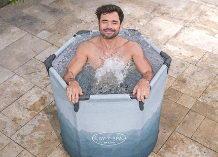 Lay-Z-spa ijsbad frame glacial dip pod rond 90