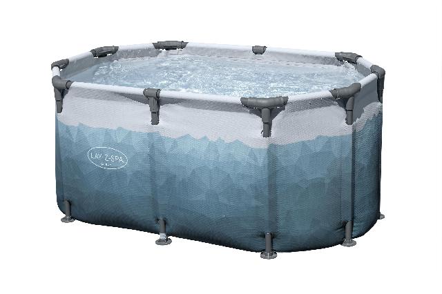 Lay-Z-spa ijsbad frame glacial dip tub ovaal 150