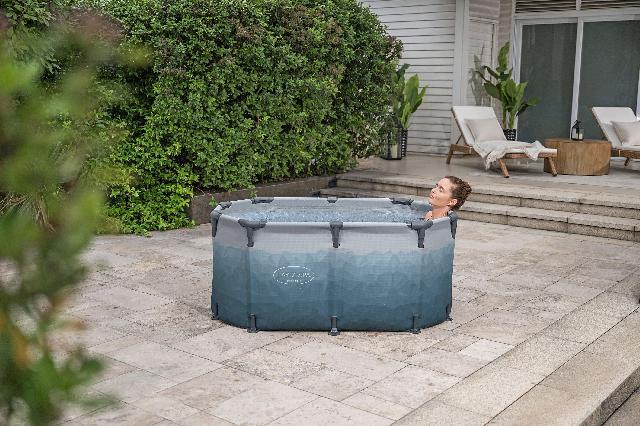 Lay-Z-spa ijsbad frame glacial dip tub ovaal 150
