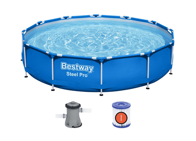 Bestway zwembad steel pro rond 366