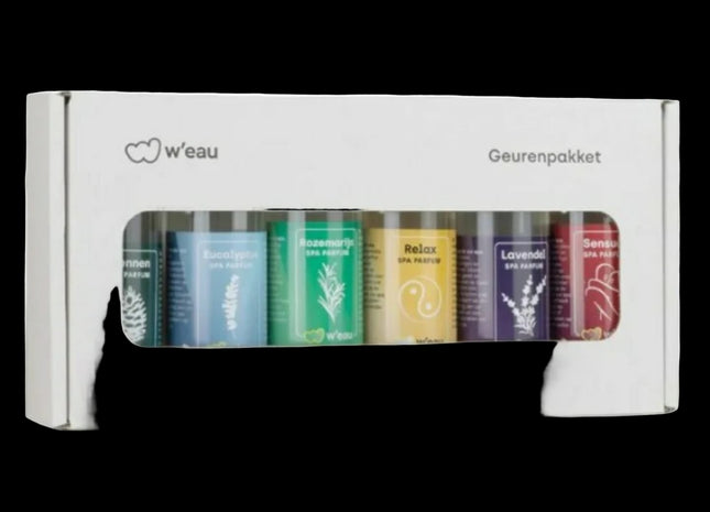 W'eau Spa geurenpakket - 6 x 100 ml