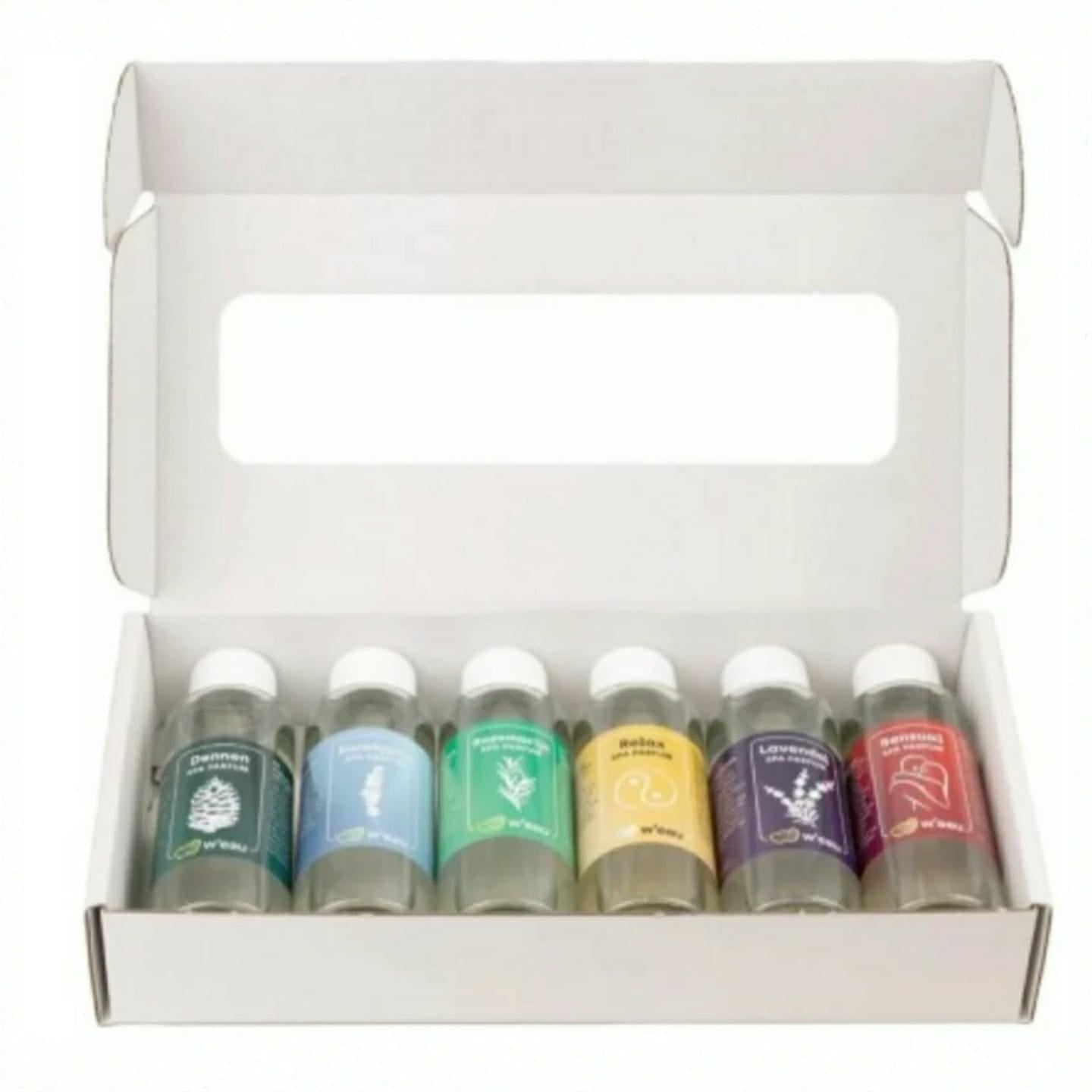 W'eau Spa geurenpakket - 6 x 100 ml